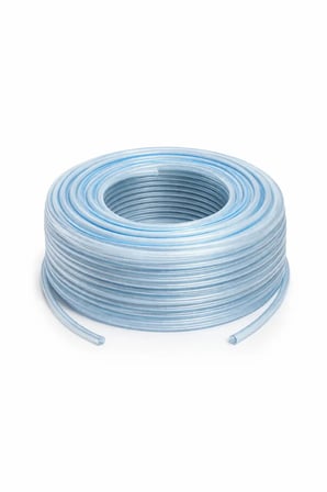 Şeffaf Hortumlar (Ekstra) Bahçe Sulama Hortumu Örgülü Su 1/2" - 50 Metre