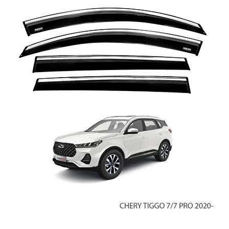 EKİCİLER CHERY TIGGO 7 PRO 2023 SONRASI KROMLU CAM RÜZGARLIĞI