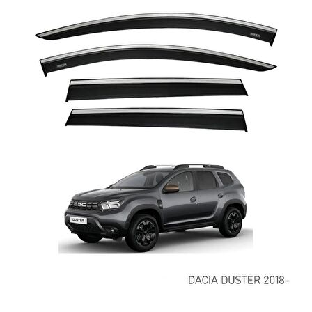 EKİCİLER DACIA DUSTER 2018 SONRASI KROMLU CAM RÜZGARLIĞI