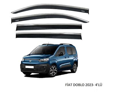 EKİCİLER FIAT DOBLO 2023 SONRASI KROMLU CAM RÜZGARLIĞI