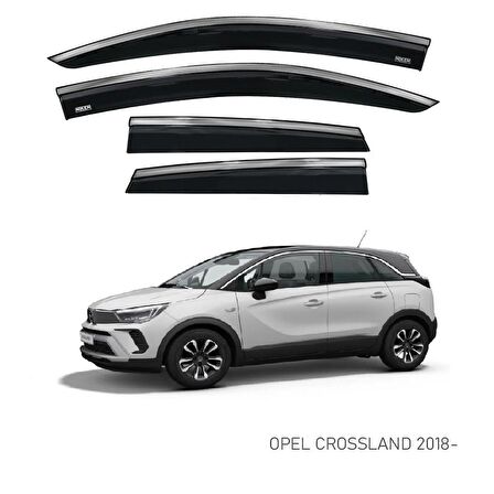 EKİCİLER OPEL CROSSLAND X 2017 SONRASI KROMLU CAM RÜZGARLIĞI