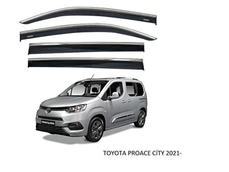 EKİCİLER TOYOTA PROACE CITY 2019 SONRASI KROMLU CAM RÜZGARLIĞI