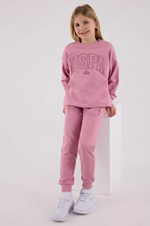 U.s. Polo Assn Eşofman Takımı Us2305-4 Gül Kurusu