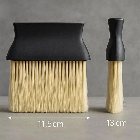 Yumuşak Kıllı Ve Ergonomik Saplı Araç İçi Detaylı Toz Temizleme Fırçası