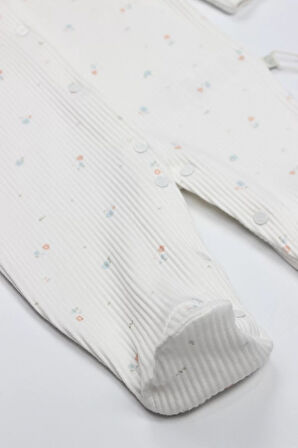 Bloom White Tulum 15113 Ekru Gül Kurusu