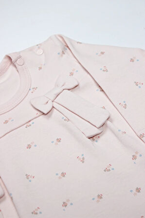 Bistyle Grow İn Love 2'li Bebe Takım 14102 Pembe Ekru