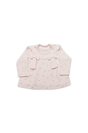 Bistyle Grow İn Love 2'li Bebe Takım 14102 Pembe Ekru