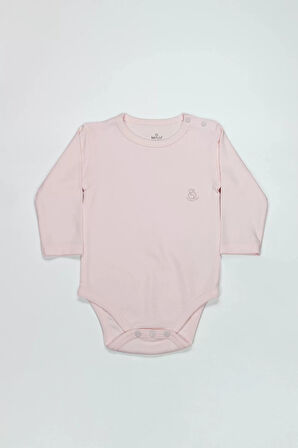 Bistyle Natural Basic Style Uzun Kol Body 17104 Pembe