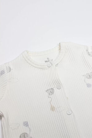 Flying Elephant Tulum 15112 Ekru Gri