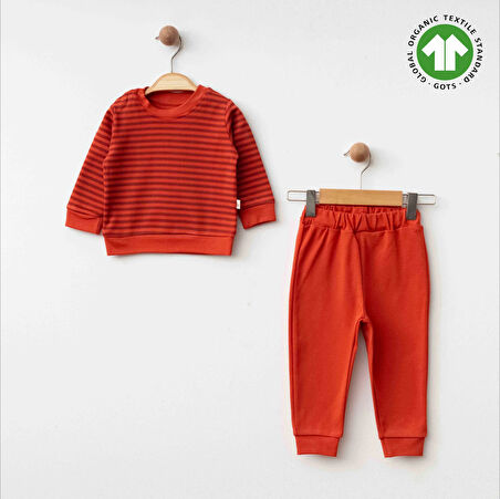 Eslenza Baby Organik 2'li Takım 0054 Kiremit