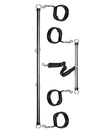 Fantazi Borulu Deri Kelepçeli Yatak Kelepçesi