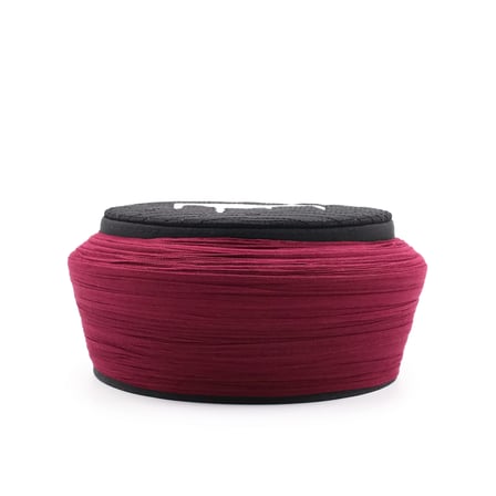 Cami Sarığı – Bordo Kumaş – Siyah Takke – Düz Sarım – Cami Nakışlı – 5 Metre