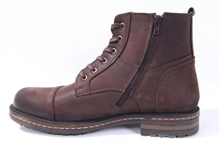 Hammer Jack 10217400 Kahve Ortopedik Günlük Erkek Deri Bot