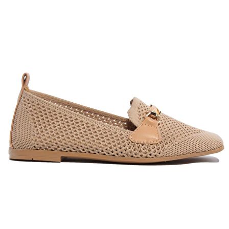 Dagoster DZA07-557702 Nut Örgülü Klasik Topuklu Kadın Ayakkabı