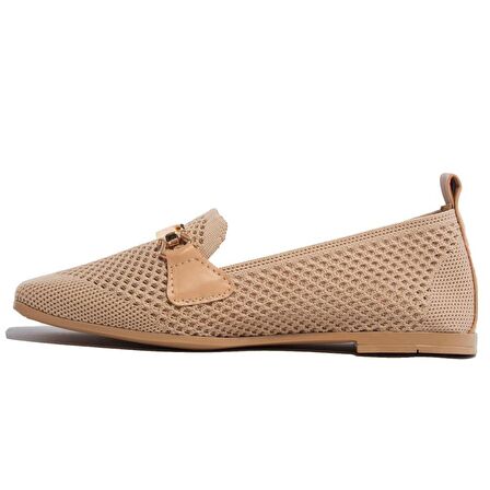 Dagoster DZA07-557702 Nut Örgülü Klasik Topuklu Kadın Ayakkabı