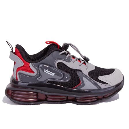 Vicco Mask 346F23Y168 Siyah Ortopedik Günlük Erkek Çocuk Spor Ayakkabı