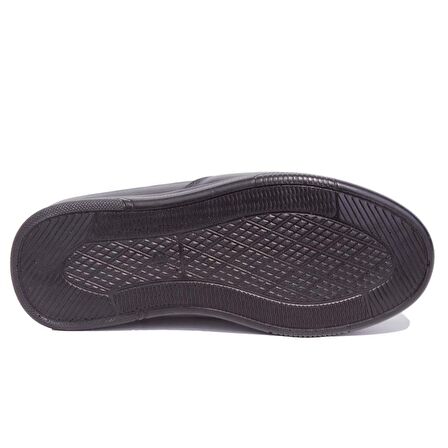 Dagoster DMA08-429 Siyah Ortopedik Günlük Erkek Deri Ayakkabı