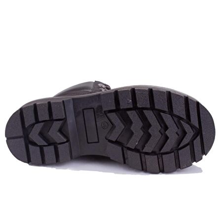 Hammer Jack 10216600 Siyah Ortopedik Günlük Unisex Deri Bot