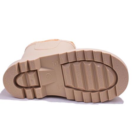 İgor W10290 Tokio Burreguito Bej Ortopedik Kürklü Erkek Çocuk Yağmur Çizme