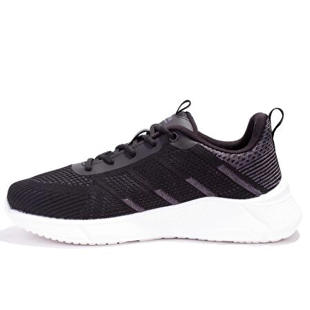 Kinetix Lıster Ortopedik Günlük Siyah Beyaz Erkek Spor Ayakkabı