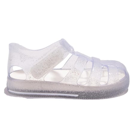 Igor S10265C Star Glitter Beyaz Ortopedik Günlük Kız Çocuk Sandalet