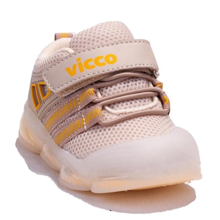 Vicco Orante 346E24Y150C Bej Işıklı Ortopedik Günlük Erkek Çocuk Spor Ayakkabı