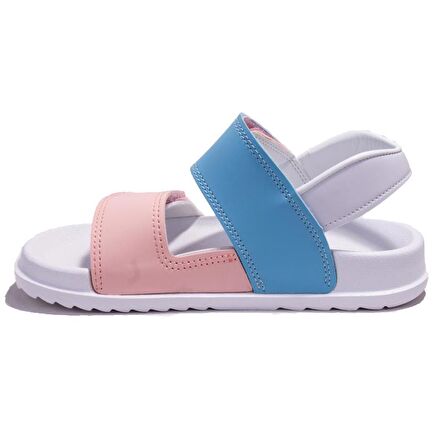 Vicco Krixi 321F23Y252C Beyaz Pembe Ortopedik Günlük Kız Çocuk Spor Sandalet