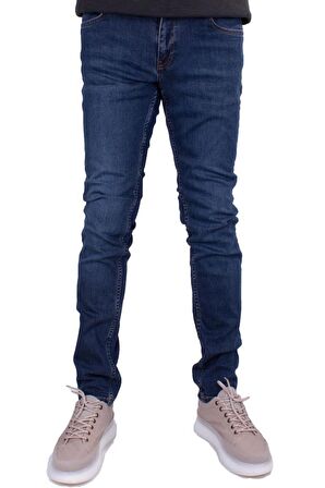 Twister PanamaCN 750-01 Lacivert Düşük Bel Dar Paça Erkek Jeans Pantolon