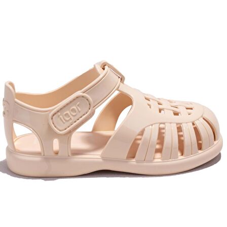 Igor S10311CN Tobby Gloss Bej Ortopedik Günlük Erkek Çocuk Sandalet