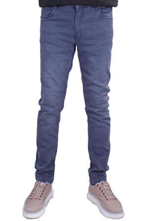 Twister PanamaCN 748-04 Gri Düşük Bel Dar Paça Erkek Jeans Pantolon