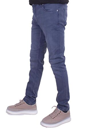 Twister PanamaCN 748-04 Gri Düşük Bel Dar Paça Erkek Jeans Pantolon