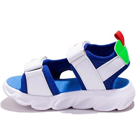 Vicco 321F24Y204CN Hilda Mavi Ortopedik Günlük Işıklı Erkek Çocuk Spor Sandalet