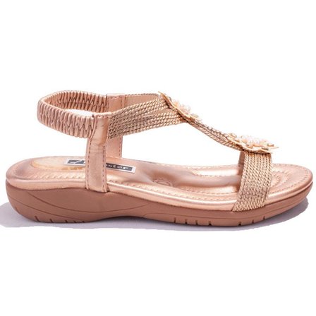 Dagoster DZA07-741724910CN Bej Günlük Ortopedik Kadın sandalet