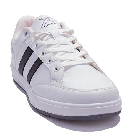 Kinetix KortCN Pu Beyaz Gri Ortopedik Günlük Erkek Spor Ayakkabı