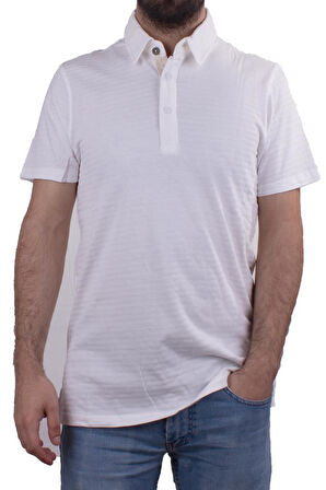 Twister Jeans 2214CN Ekru Polo Yaka Erkek T-Shirt