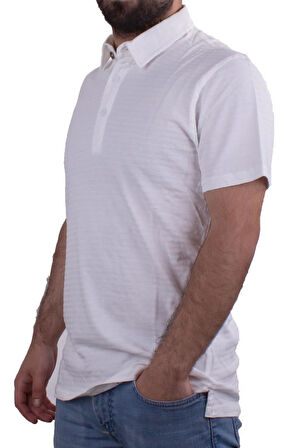 Twister Jeans 2214CN Ekru Polo Yaka Erkek T-Shirt