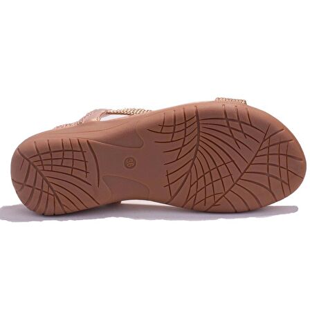 Dagoster DZA07-74136903CN Bej Günlük Ortopedik Kadın sandalet