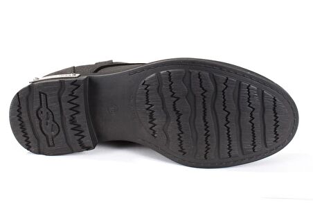 Hammer Jack 10215200 Siyah Ortopedik Günlük Erkek Deri Bot