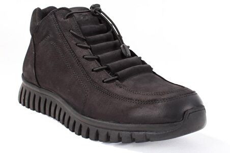 Hammer Jack 10218810 Siyah Ortopedik Günlük Erkek Deri Bot