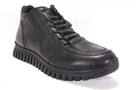 Hammer Jack 10218810 Siyah Ortopedik Günlük Erkek Deri Bot