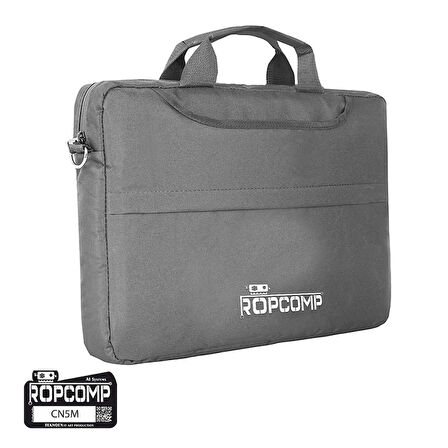 Ropcomp 15.6" Laptop Bilgisayar Çantası – Suya Dayanıklı – Siyah