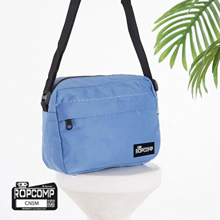 Ropcomp Harici HDD Taşıma Omuz Çantası Eko Geniş – Mavi