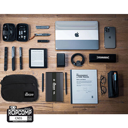 Ropcomp Harici HDD Taşıma Omuz Çantası Eko Geniş – Siyah