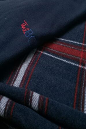 Erkek Pijama Takımı Polar Uzun Kol Kışlık