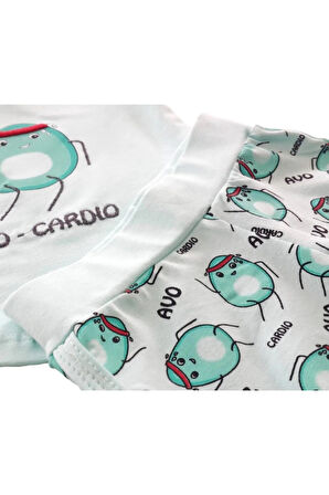 Kız Bebek İkili Takım Şortlu Avo-Cardio Alt Üst Takım