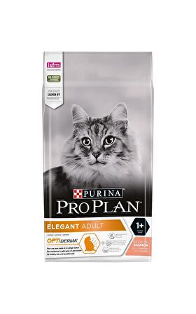 Pro Plan Elegant Derma Plus Somonlu Tüy Yumağı Önleyici Kedi Maması 10kg