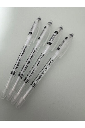 Tükenmez Kalem Global 0.5 MM Siyah (10 Adet)