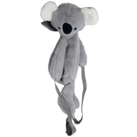 Bezos Koala Peluş Çanta Gri CNK