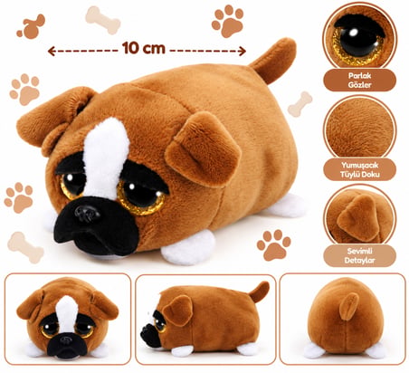 Bezos Peluş Köpek Diggs 10 cm CNK