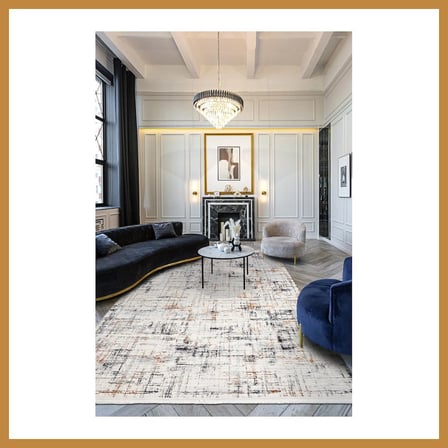 Bezos YoudayHomeCollection ARYA Model Oturma Odası Halısı · EBAT: 80X80 CNK